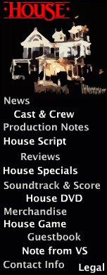 House Menu